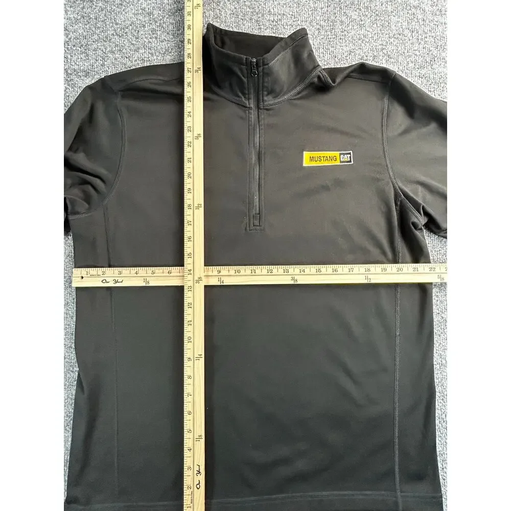 The North Face Men’s L Mustang CAT Black Quarter Zip Pullover Workwear